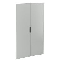 Дверь сплошная двустворчатая для шкафов CQE/DAE ВхШ 2000х1200 мм | код R5CPE20120 | DKC